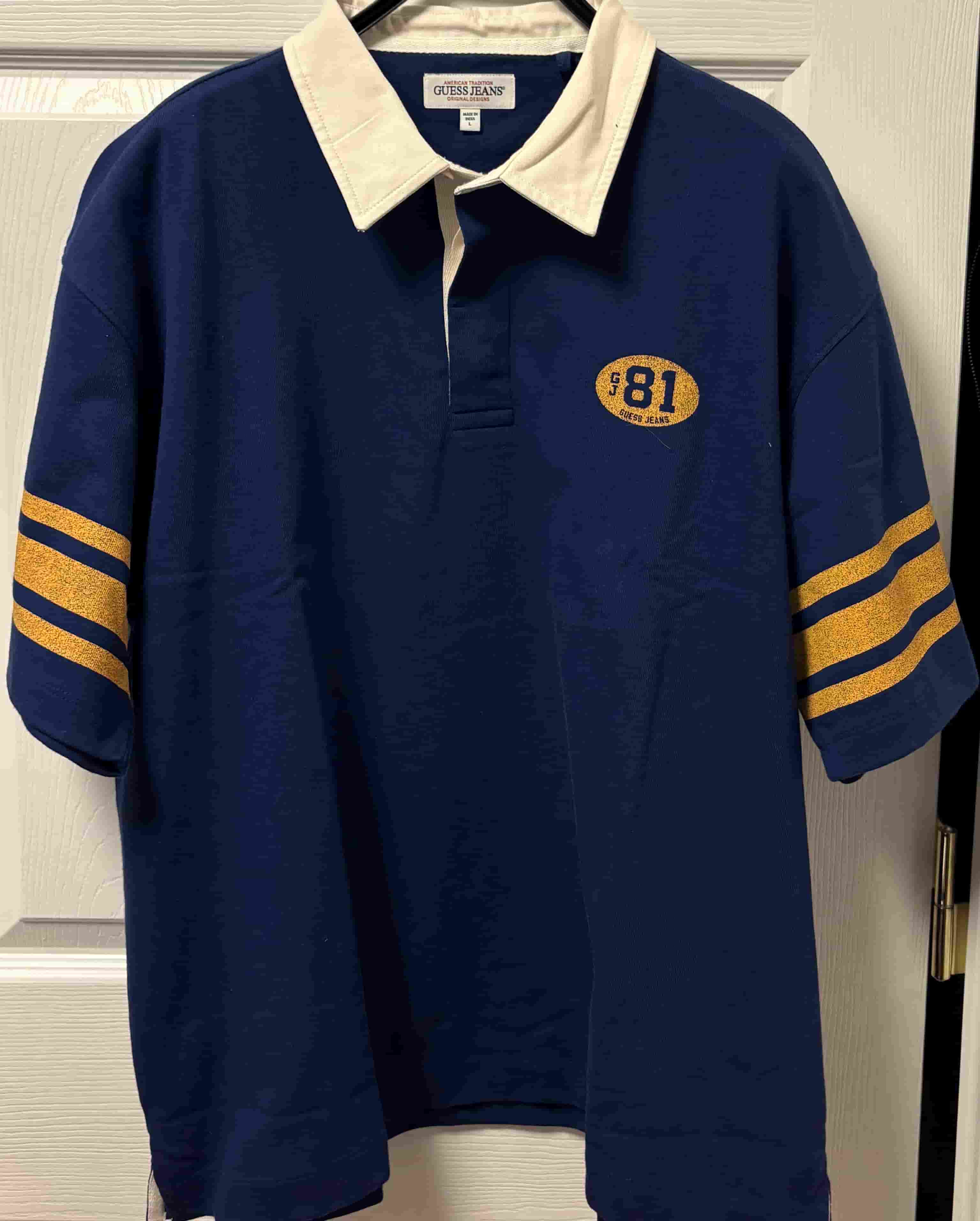 Guess ポロシャツ ネイビー